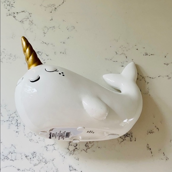 Pillowfort by Target  Unicorn Whale Coin Bank - Picture 10 of 13